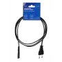 Savio CL-100 virtakaapeli musta 1,8 m IEC tyyppi E (3,4 mm, 3,1 mm) IEC C7