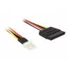 SATA-virtakaapeli DeLOCK 0,15 m 83918