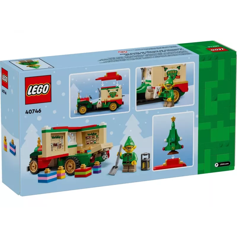 LEGO 40746 Joulupukin pakettiauto