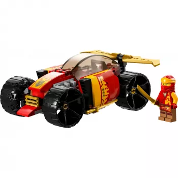 LEGO 71780 NINJAGO Kain ninja-kilpa-auto EVO 2in1 kilpa-autolelu maastoautomallin rakennussarjaksi lapsille, pojille ja tytöille 6-vuotiaasta syntymäpäivälahjaksi