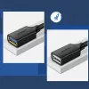 USB 3.0 -jatkokaapeliadapteri UGREEN 10368B — USB-A naaras - USB-A uros, 1 m, musta