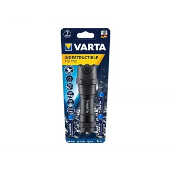 Käsivalaisin Varta INDESTRUCTIBLE F10 PRO musta 6W 300lm IP67