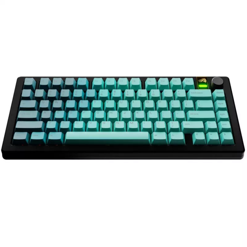 Keycaps GLORIOUS GPBT Gradient Rainforest ANSI-asettelu PBT Dye-Sub