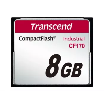 Transcend Industrial - flash-muistikortti - 8 GB - 170x - CompactFlash (TS8GCF170)