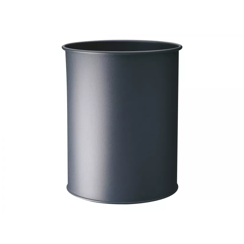 Jäteastia Durable 330158 15 L pyöreä metalli antrasiitti