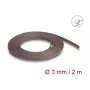 Kaapelihiha DeLOCK 20896 ruskea polyesteri 3 mm