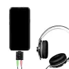 USB3.2-audioadapteri USB-C/uros 2x 3,5 mm naaras 7.1