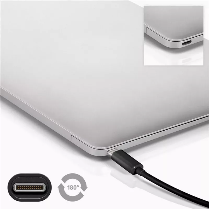 USB-kaapeli Goobay 67989 0,5 m Mini-USB B - USB-C musta