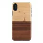 Älypuhelinkotelo man and wood iPhone X/XS:lle – malli mare, musta