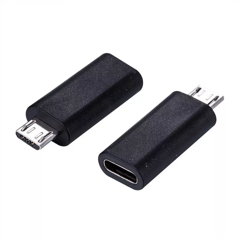 VALUE USB-sovitin - USB-C (uros) käännettävä Micro-USB Type-B (uros)