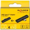 Adapteri USB-C - 2 x USB-C PD DeLOCK 64114