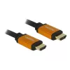 HDMI-kaapeli DeLOCK 85729 2 m HDMI tyyppi A Standard musta kulta