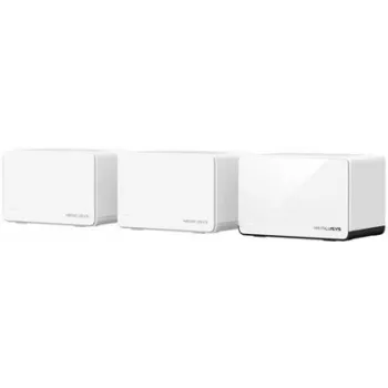 Reititin MERCUSYS Halo H85X Dual-Band Wi‑Fi 6 (802.11ax), 2,4/5 GHz, jopa 2402 Mbit/s, 3 LAN-porttia, valkoinen (3 kpl:n pakkaus)