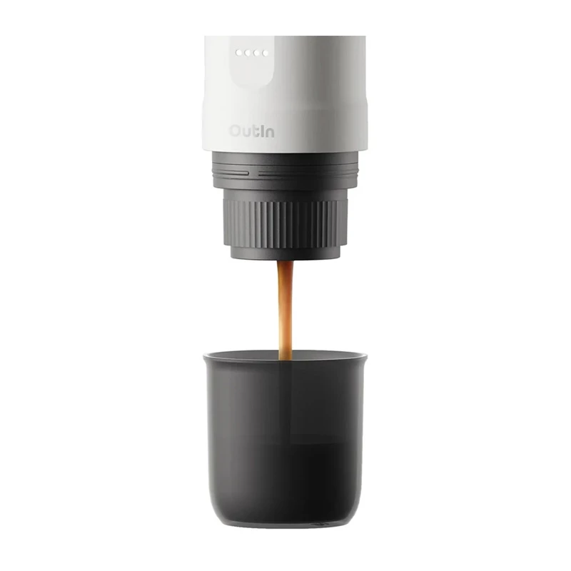 Kahvinkeitin Outin 670g Nano valkoinen