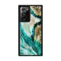 Suojakotelo iKins Samsung Galaxy Note 20 Ultra -malliin — Aqua Agate -kuvio