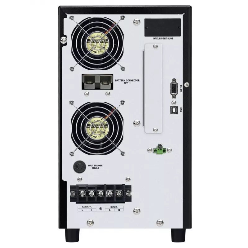 PowerWalker VFI 5000 EVS keskeytymätön virransyöttö (UPS) kaksoismuunnin (Online) 5 kVA 5000 W