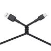 USB-A - USB-C -kaapeli Aukey CB-NAC1, 1 m, punottu nailon, USB PD 60 W, USB 2.0