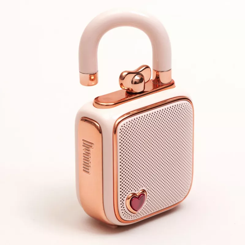 Kannettava mono-kaiutin Divoom LoveLock pinkki