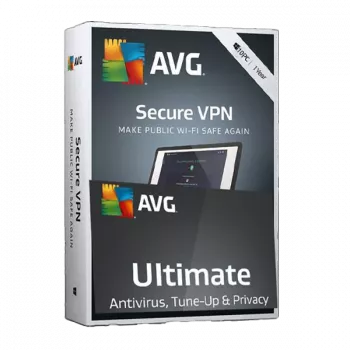 AVG Ultimate + VPN | 10 laitetta | 1 vuosi | Global