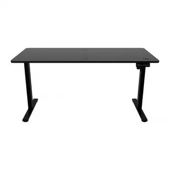 Pelipöytä Acer Predator NEXUS musta – suora pöytä, puulevy 1500×680 mm, rautakehikko, verkkovirta