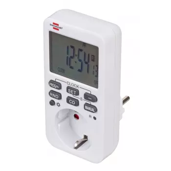 brennenstuhl Comfort-Line - automaattinen verkkokytkin - vaihtovirta 230 V - 3600 wattia - lähtöliitännät: 1 - valkoinen (1506320)