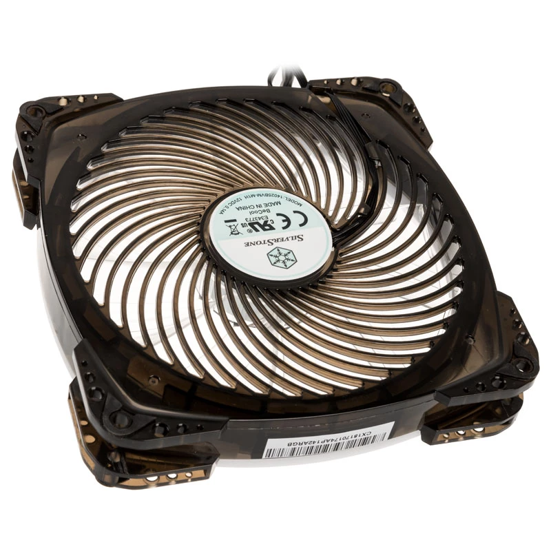 SILVERSTONE SST-AP142-ARGB 140x140x25 ARGB PWM -tuuletin PC-jäähdytykseen, 140 mm