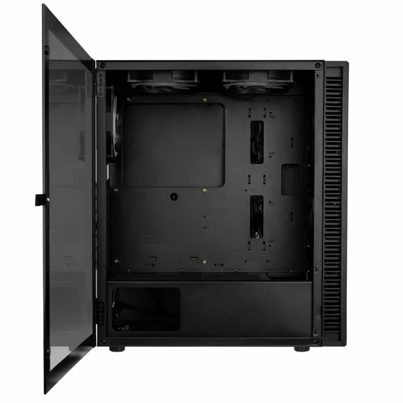 Kolink Observatory HF Glass ARGB Midi-Tower - musta
