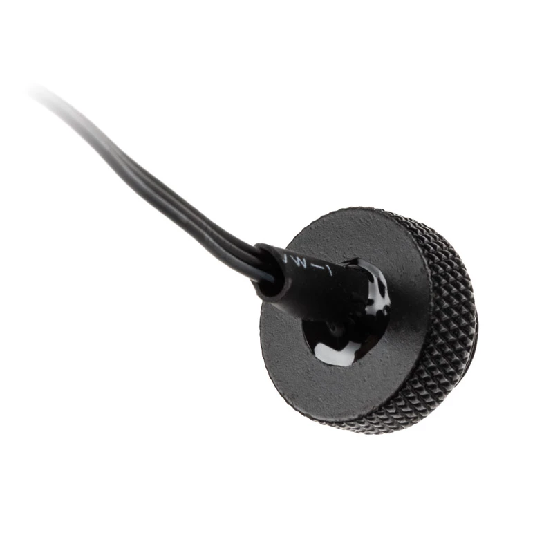 XSPC ARGB LED sulkutulppa, G1/4, 5V 3Pin - musta