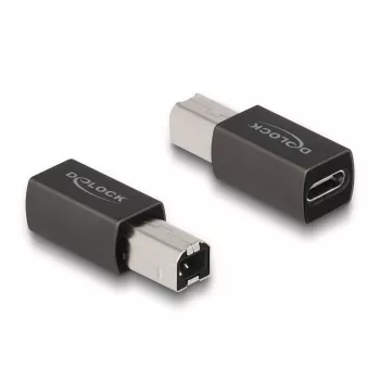 DeLOCK USB 2.0 -sovitin USB Type-C liitäntä - Type-B liitin 65839