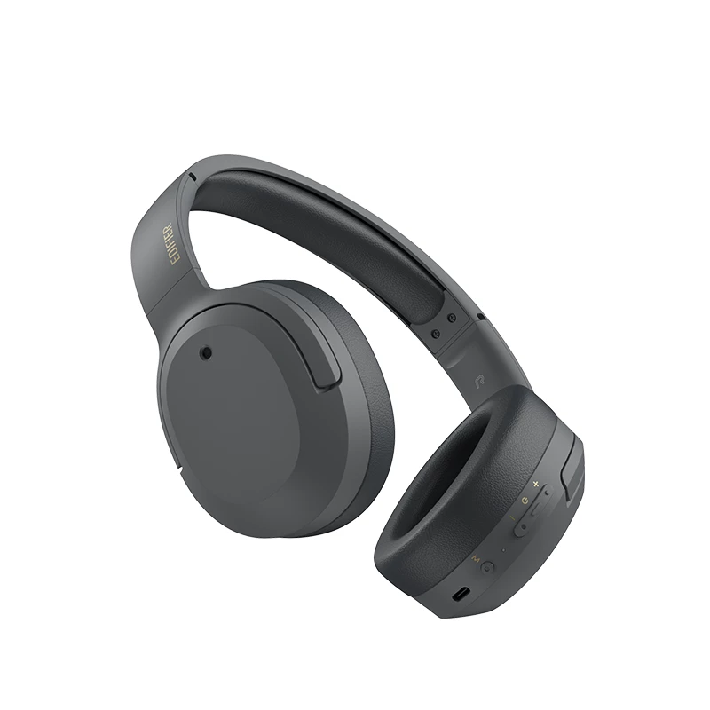 Edifier | langattomat over-ear-kuulokkeet | W820NB Plus | sisäänrakennettu mikrofoni | Bluetooth | ANC | harmaa