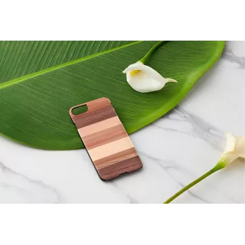 Man and Wood puhelinkotelo iPhone 7/8 — sabbia musta