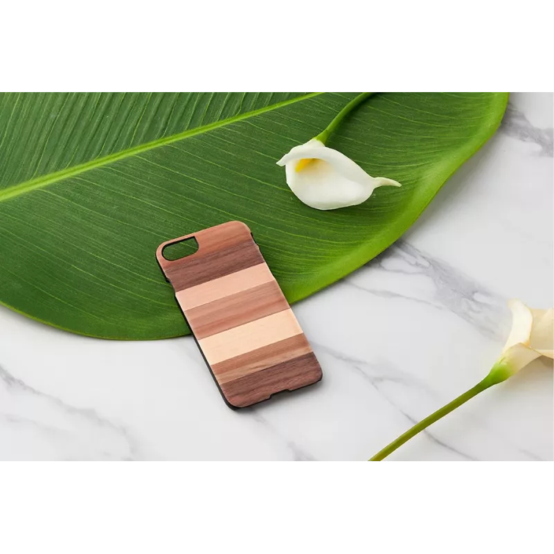 Man and Wood puhelinkotelo iPhone 7/8 — sabbia musta