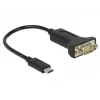 Sarjakaapeli DeLOCK 63908 musta 0,15 m DB-9