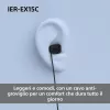 Sony IER-EX15C kuulokemikrofoni johdollinen in-ear puhelut/musiikki USB Type-C sininen