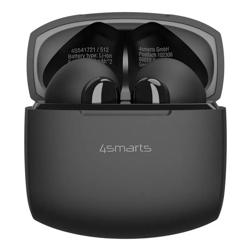 4smarts langaton kuulokemikrofoni SkyBuds Air musta (541722)