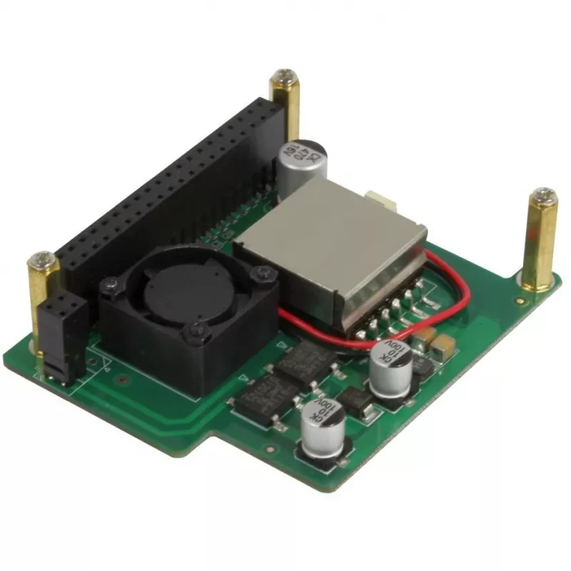 ALLNET PoE Hat Radxa Rock 3A -tietokoneelle, 802.3at – Power over Ethernet -lisävaruste