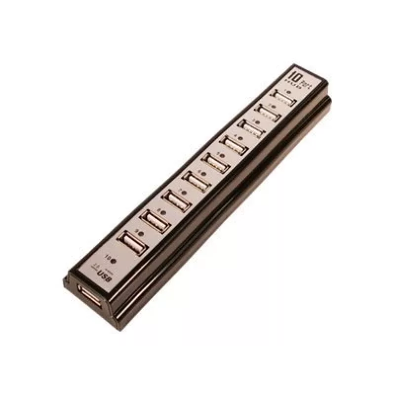 LogiLink UA0096 USB-keskitin 480 Mbit/s musta