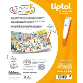 tiptoi Mein Wimmelbuch, oppimiskirja