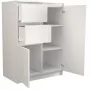 Topeshop 2D2S BIEL lipasto, valkoinen