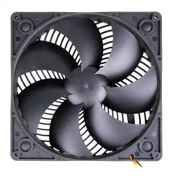 SilverStone SST-AP181 180 mm kotelotuuletin - musta