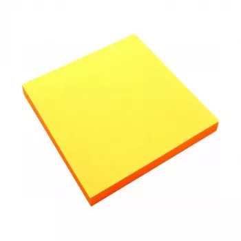 Liimalaput Forpus, neon, 75x75mm, oranssi (1x80)