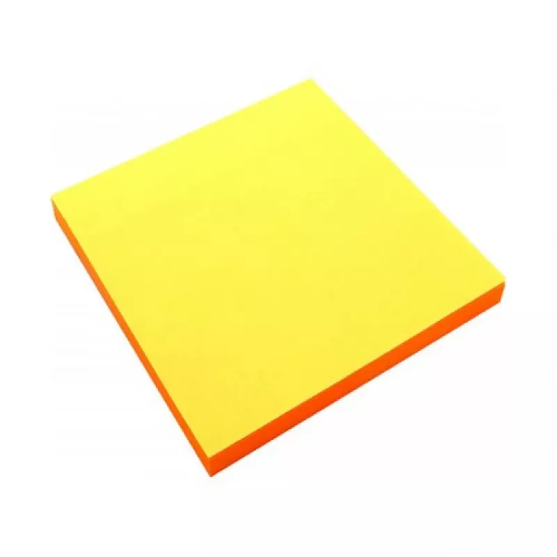 Liimalaput Forpus, neon, 75x75mm, oranssi (1x80)