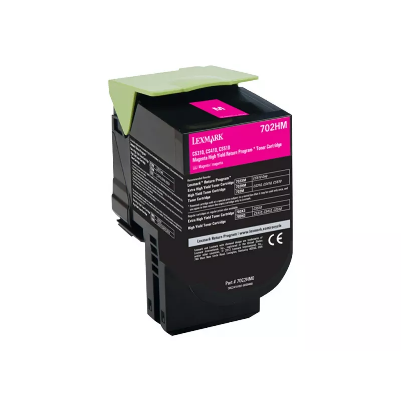 Värikasetti Lexmark 702HM magenta 3000 sivua