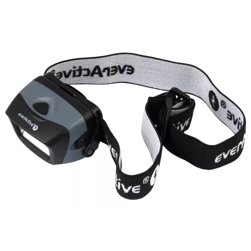 everActive HL-150 otsalamppu, 150 lm, 3 W, IPX4, 3×AAA, musta