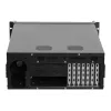 Netrack NP5104 19 tuuman 4U räkkiasennettava palvelinkotelo, microATX/ATX/eATX, 530 mm syvä