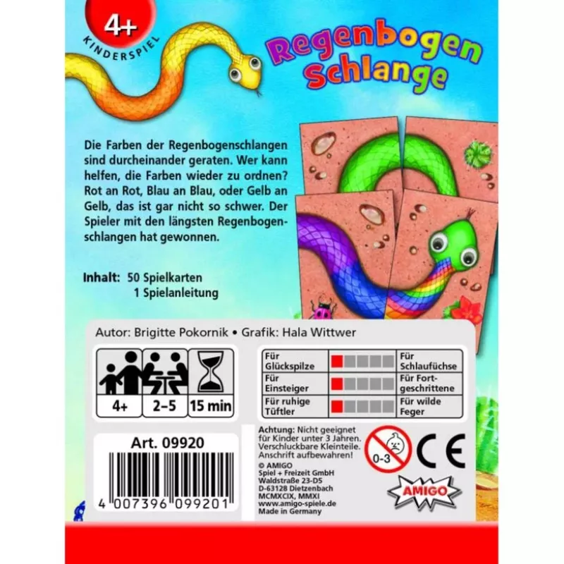 Regenbogenschlange, korttipeli