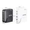 Unitek pöytälaturi P1229ABK01-EU 100 W 2× USB-A ja 2× USB-C