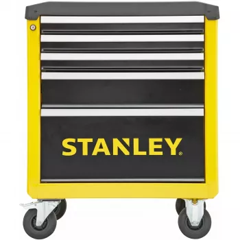 Työkalukärry Stanley STST74305-1 5 laatikolla, keltainen/musta, 3 matalaa + 2 korkeaa laatikkoa