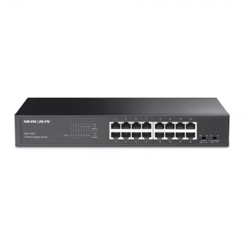 Mercusys MS116GS verkkokytkin Gigabit Ethernet (10/100/1000) musta