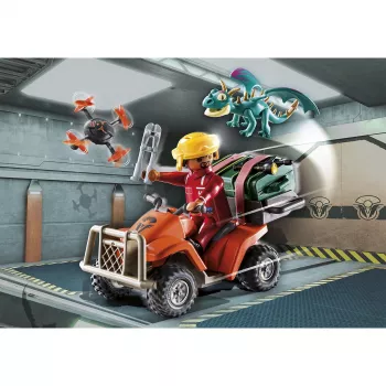 Dragons the Nine Realms Icaris Quad -setti Playmobil 71085